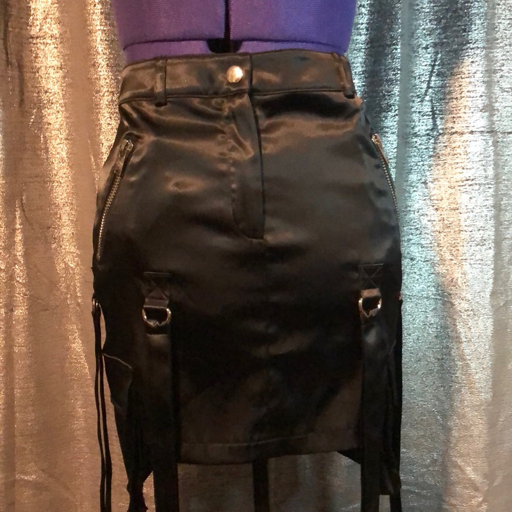 Current Mood Black Skirt